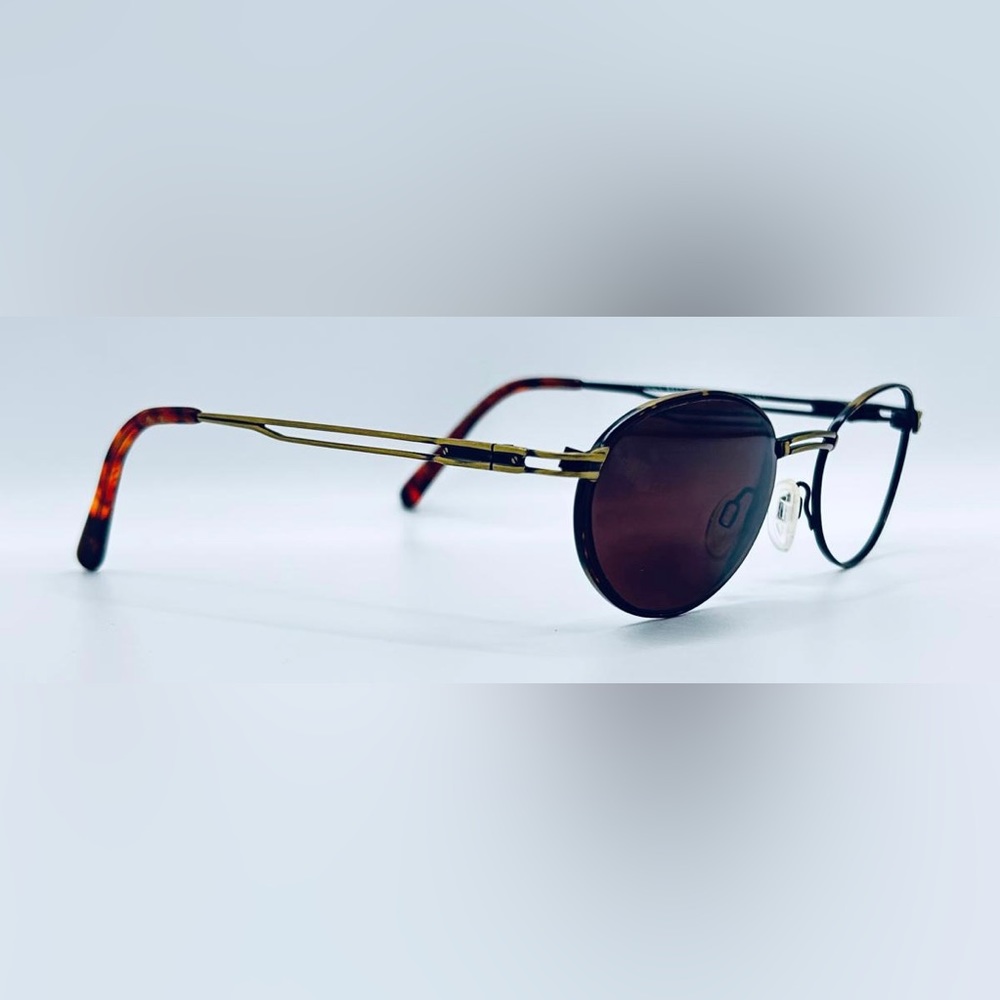 Vintage La Scala 947 Tortoise Gold Oval Sunglasses Frames Only